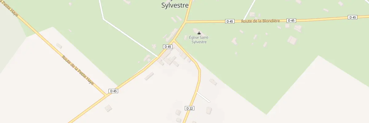 Plan du 114 Pl de la Mairie à La Haye-Saint-Sylvestre