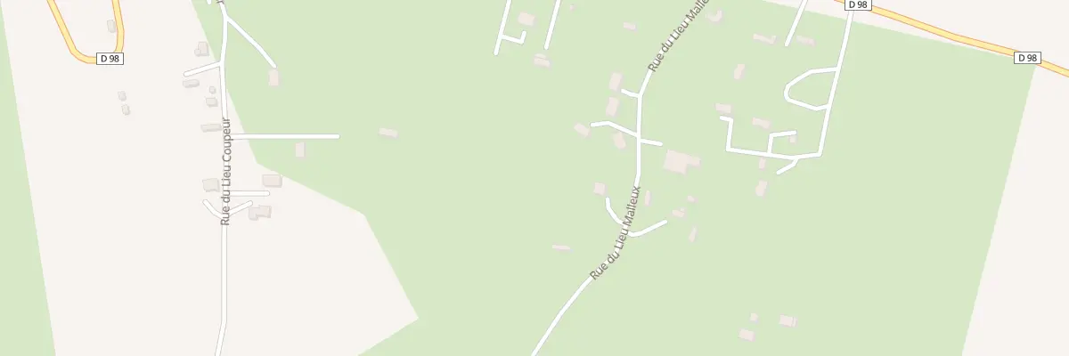 Plan du 5 Rue du Lieu Malleux à Saint-Christophe-sur-Condé