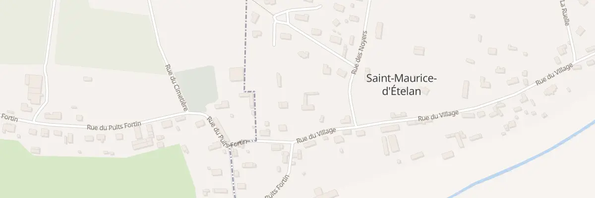 Plan du 5072 Le Village à Saint-Maurice-d’Ételan