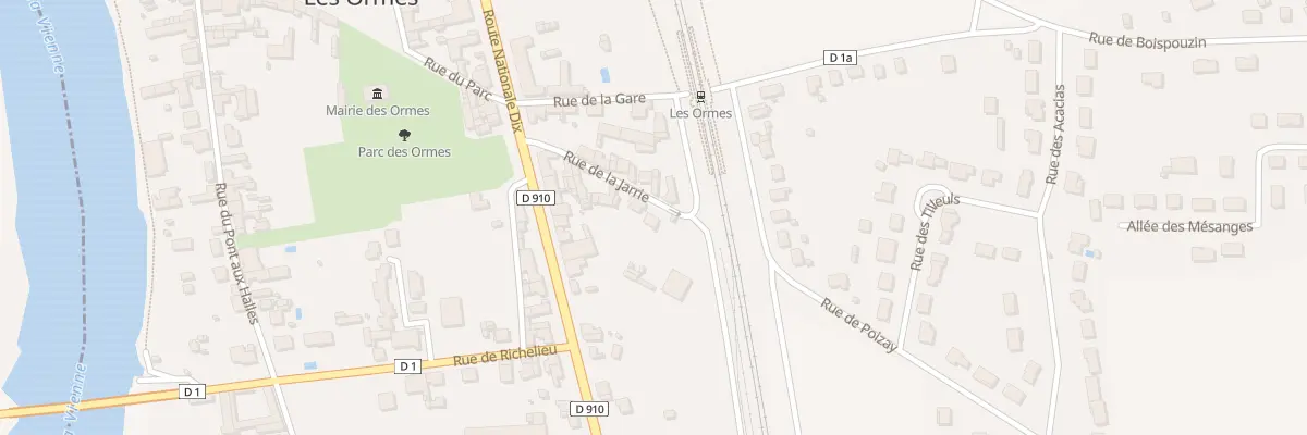 Plan du 14 Rue de la Jarrie aux Ormes