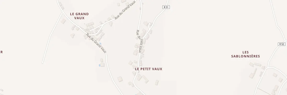 Plan du 30 Rue du Petit Vaux à Sainte-Maure-de-Touraine