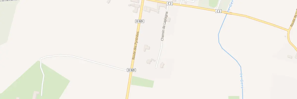 Plan du 5012 Bourdille à Sansan