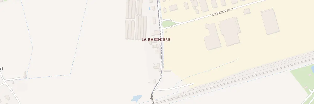 Plan du 25 Rue de la Rabinière à Saint-Genouph