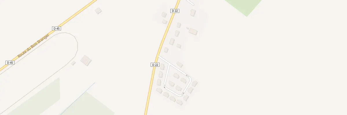 Plan du 205 Rte de la Mare Dupre à La Haye-Saint-Sylvestre