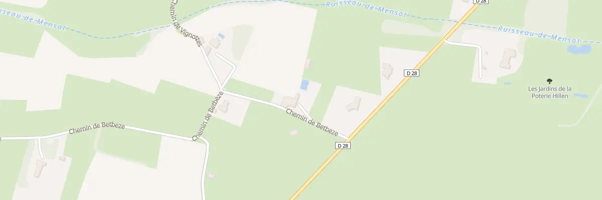 Plan du 78 Che de Betbeze à Thermes-Magnoac
