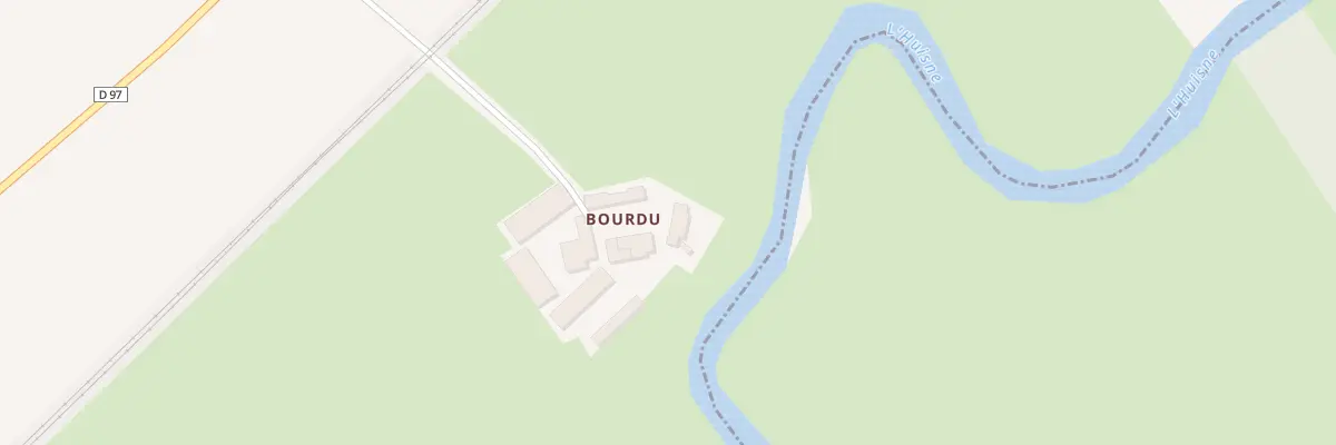 Plan du 5055 Bourdue à Saint-Martin-des-Monts