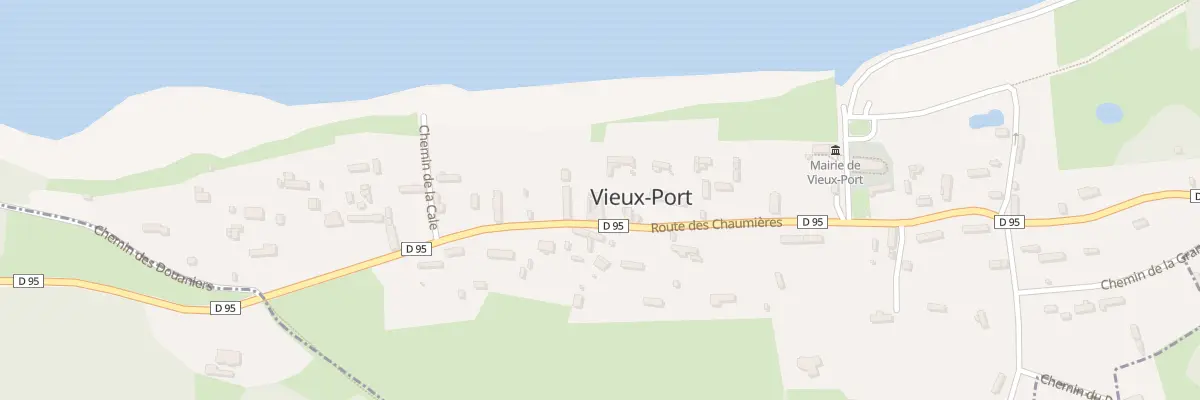 Plan du 32 Rte des Chaumières à Vieux-Port