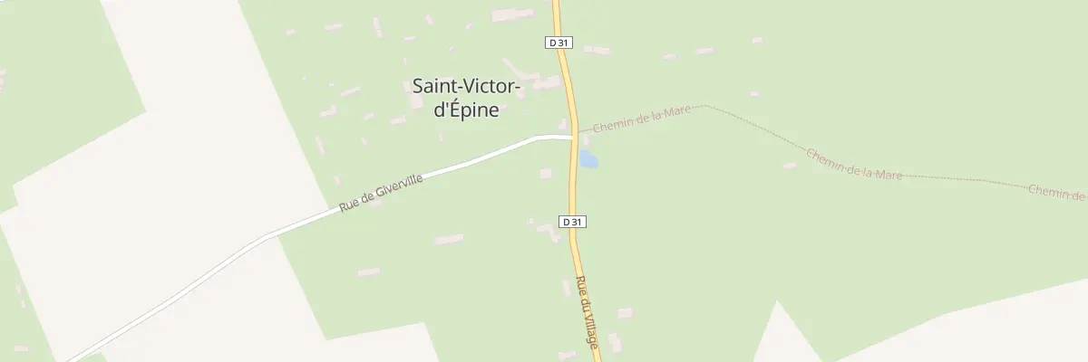 Plan du 30 Rue de Giverville à Saint-Victor-d’Épine