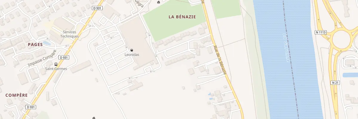 Plan du 47 Imp de la Benazie au Passage