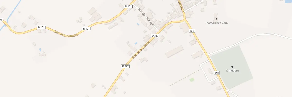 Plan du 15 Rue de la Liberté à Bouresse