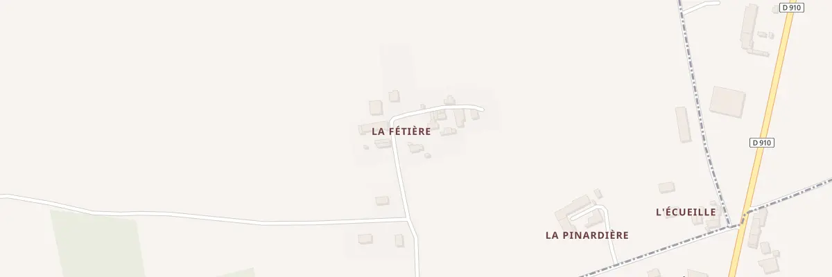 Plan du 5001 La Fetière à Maillé