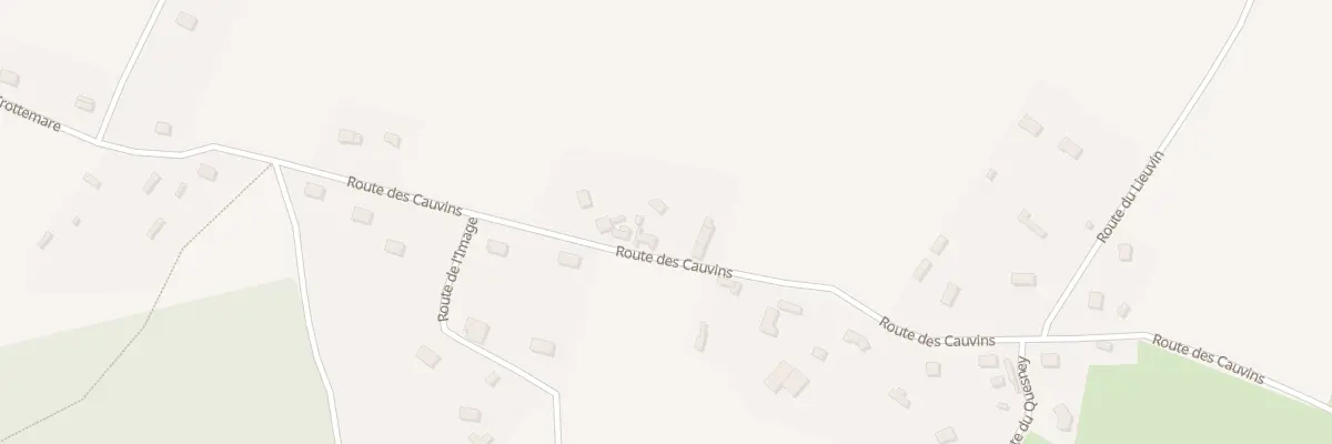 Plan du 52 Rte des Cauvins à Valletot
