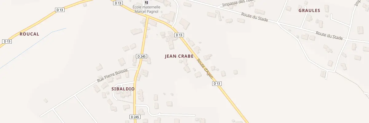 Plan du 5003 Jean Crabe à Laugnac