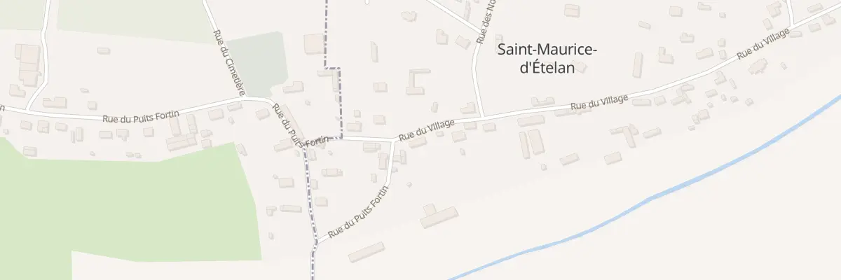 Plan du 57 Rue du Village à Saint-Maurice-d’Ételan