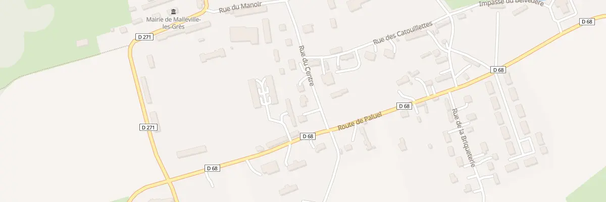 Plan du 41 Rue du Centre à Malleville-les-Grès