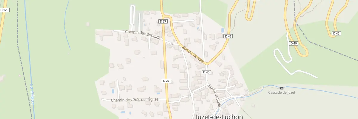 Plan du 5B Rue de la Croix de Matech à Juzet-de-Luchon