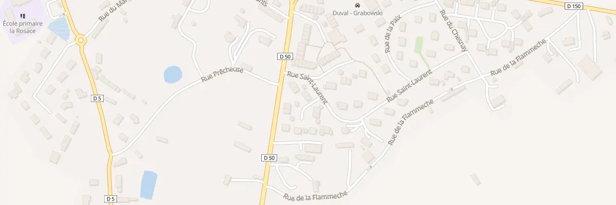 Plan du 2 Imp du Ponant à Ourville-en-Caux