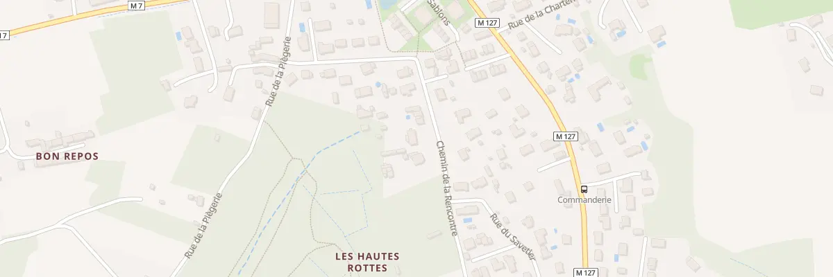 Plan du 17 Che de la Rencontre à Ballan-Miré