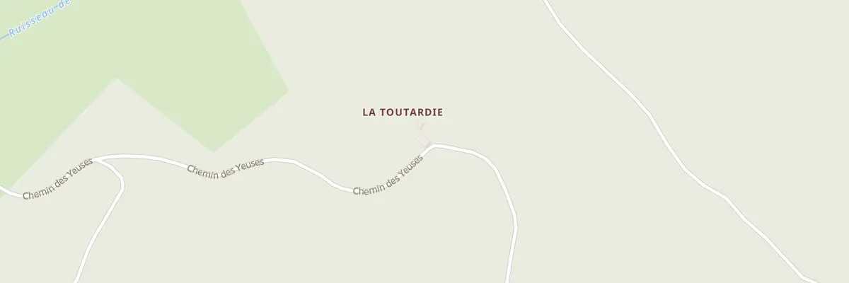 Plan du 905 Che des Yeuses à Manzac-sur-Vern