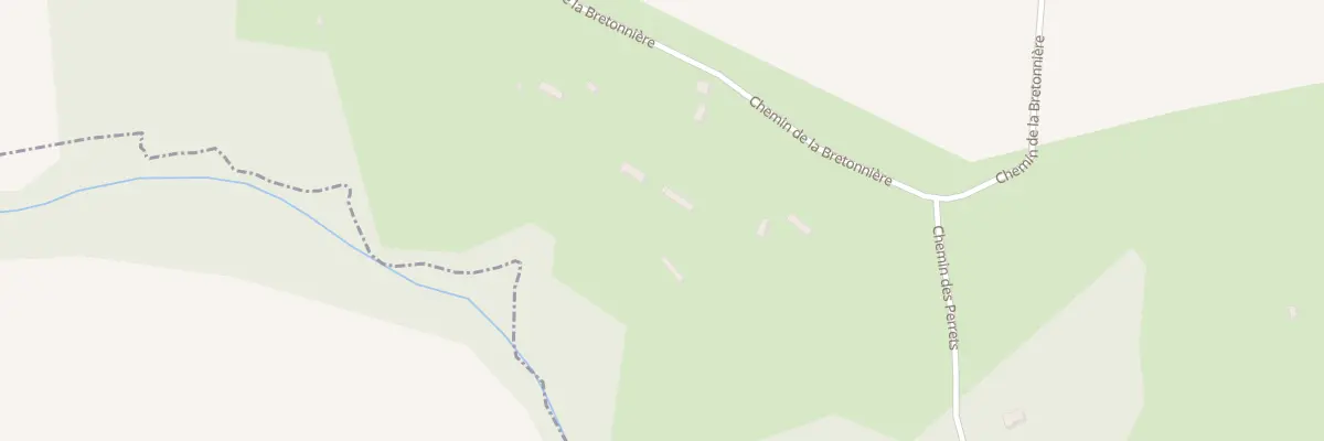 Plan du 612 Che de la Bretonniere à Saint-Grégoire-du-Vièvre