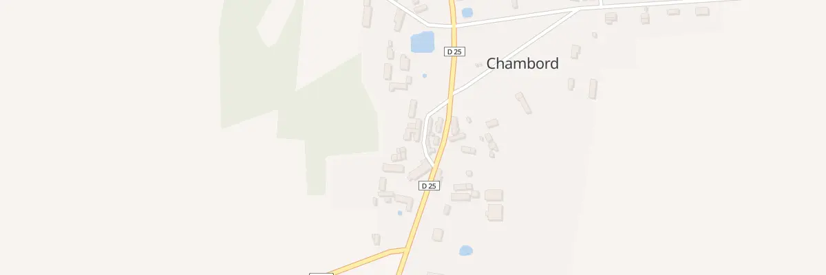 Plan du 42 Le Village à Chambord