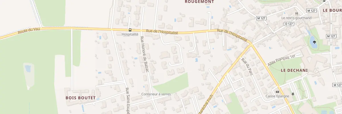 Plan du 20 Rue de l’Hospitalité à Ballan-Miré