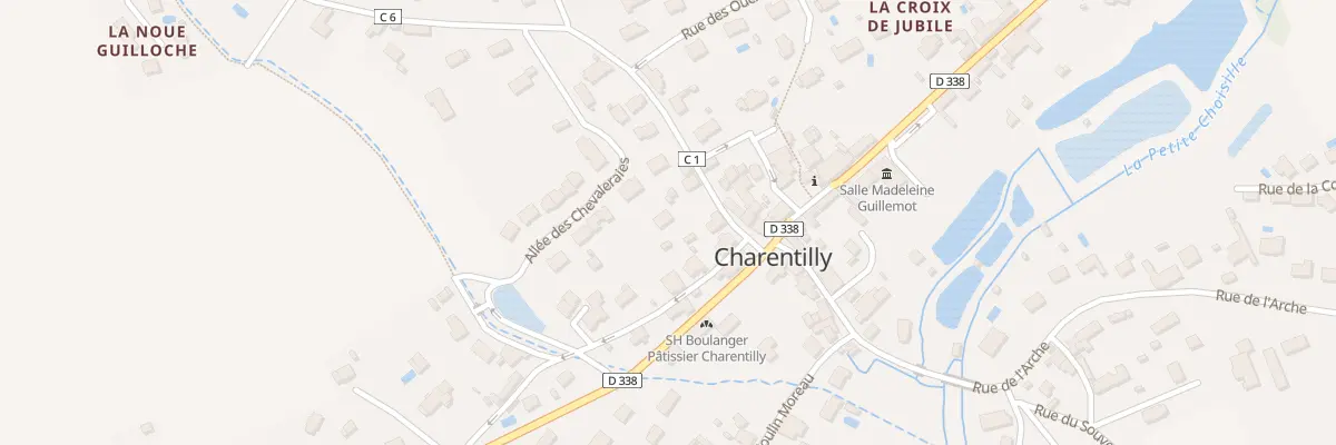 Plan du 2B Rue de la Fortinière à Charentilly