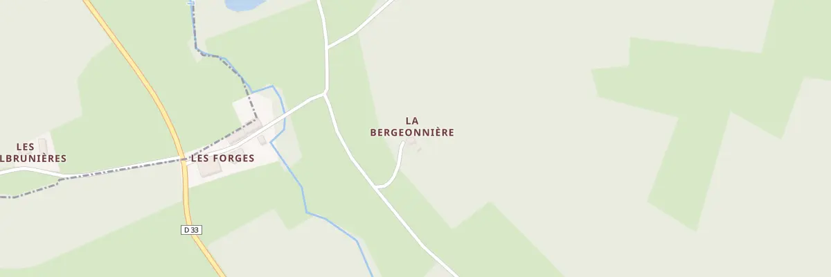 Plan du 37 La Bergeonniere à Épeigné-sur-Dême