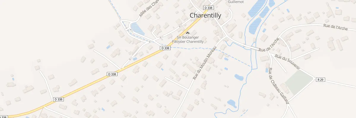 Plan du 6 Rue des Mailleries à Charentilly