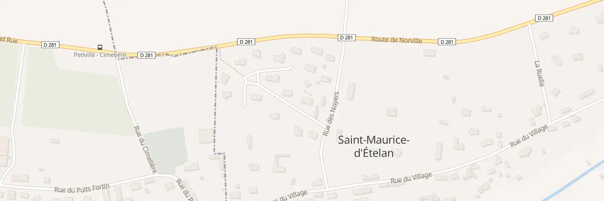 Plan du 5004 Le Village à Saint-Maurice-d’Ételan