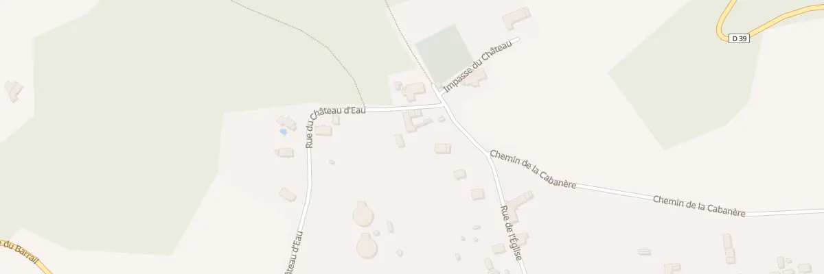 Plan du 11 Rue de l’Eglise au Cuing