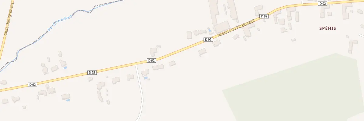 Plan du 3 Spehis à Clarac