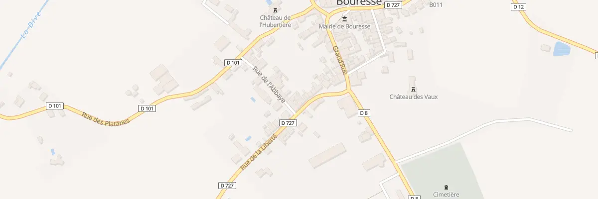 Plan du 20 Rue de la Liberté à Bouresse