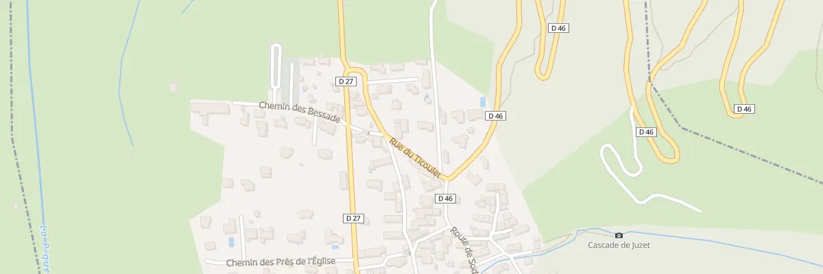 Plan du 5009F Rue du Ticoulet à Juzet-de-Luchon