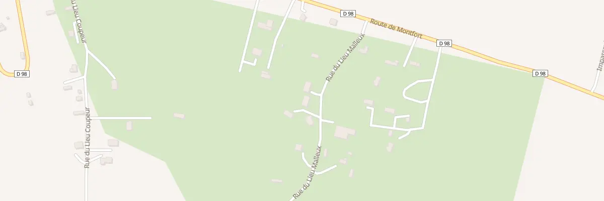 Plan du 2A Rue du Lieu Malleux à Saint-Christophe-sur-Condé
