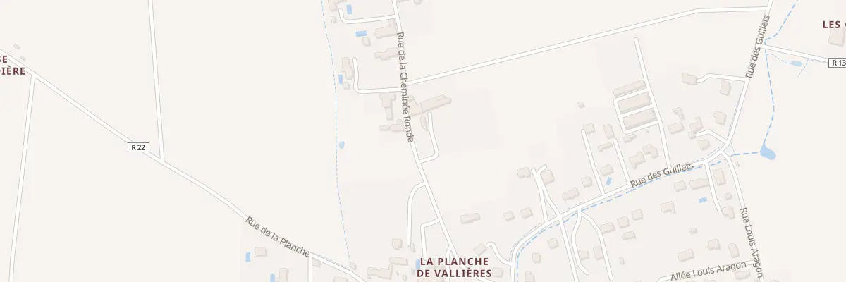 Plan du 75 Rte de la Cheminée Ronde à Fondettes