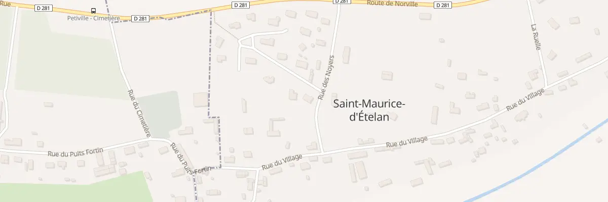 Plan du 1 All des Marronniers à Saint-Maurice-d’Ételan