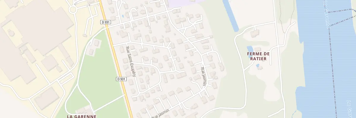 Plan du 14 Rue du Marechal Lyautey au Passage