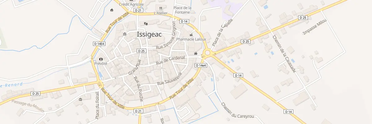 Plan du 31 Rue Sauveterre à Issigeac