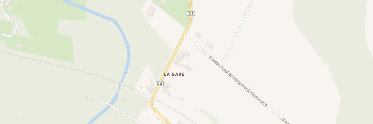 Plan du 5012 La Gare à Lhommaizé