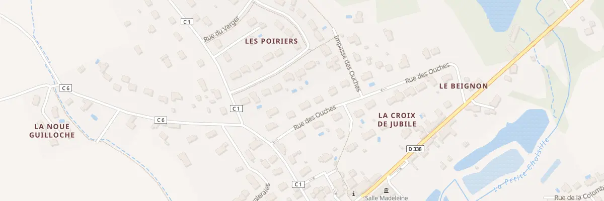 Plan du 8 Rue des Ouches à Charentilly