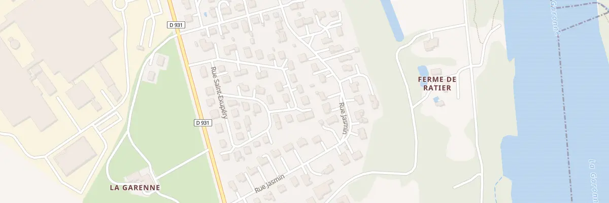Plan du 12 Rue du Marechal Lyautey au Passage