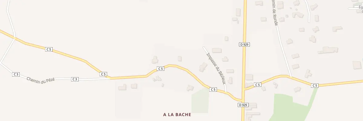 Plan du 5123 A la Nougadere à Boucagnères