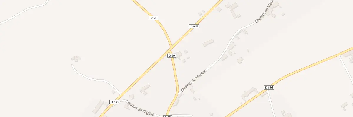 Plan du 2 Rte de Boulogne à Larroque