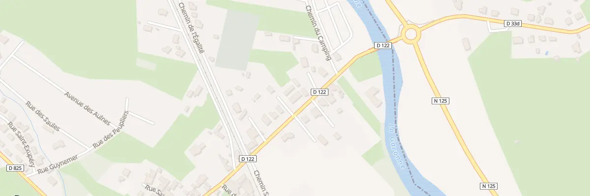 Plan du 29B Av de Barbazan à Loures-Barousse