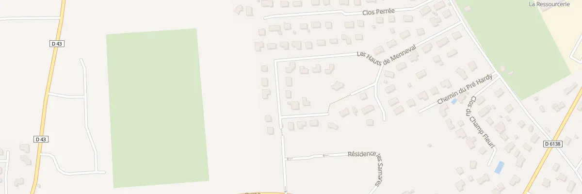 Plan du 39 Les Hauts de Menneval à Menneval