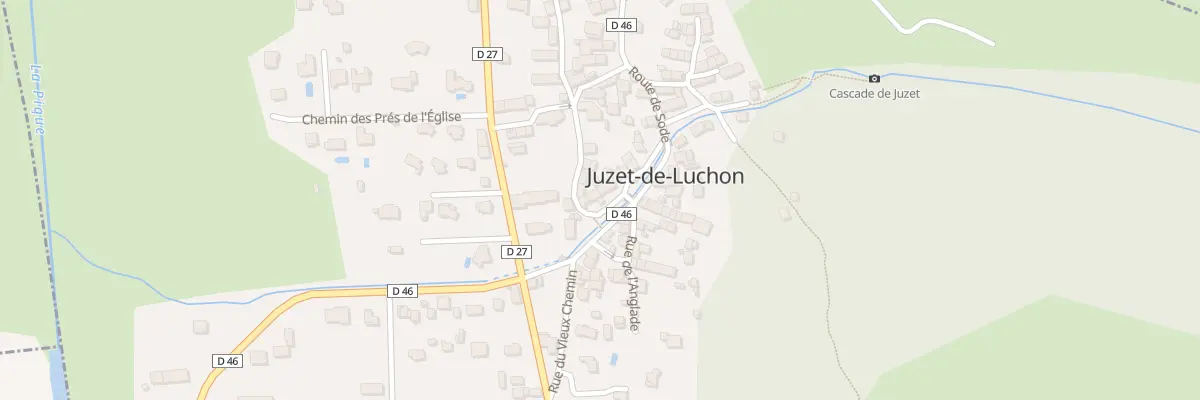 Plan du 5037F Rue du Sabotier à Juzet-de-Luchon