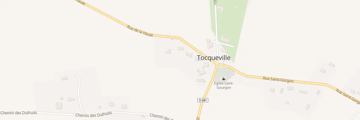 Plan du 112 Rue de la Haule à Tocqueville
