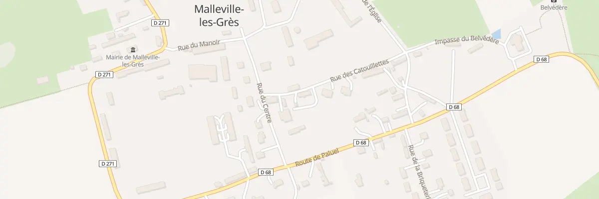Plan du 48 Rue des Catouillettes à Malleville-les-Grès