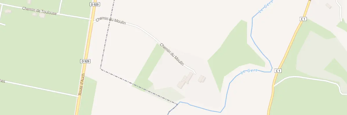 Plan du 5007 Laplagne à Sansan